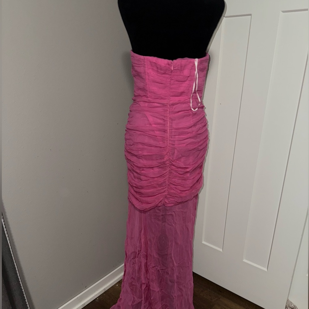 Camila Coehlo Loire Gown in Pink Medium Dress - Picture 5 of 11